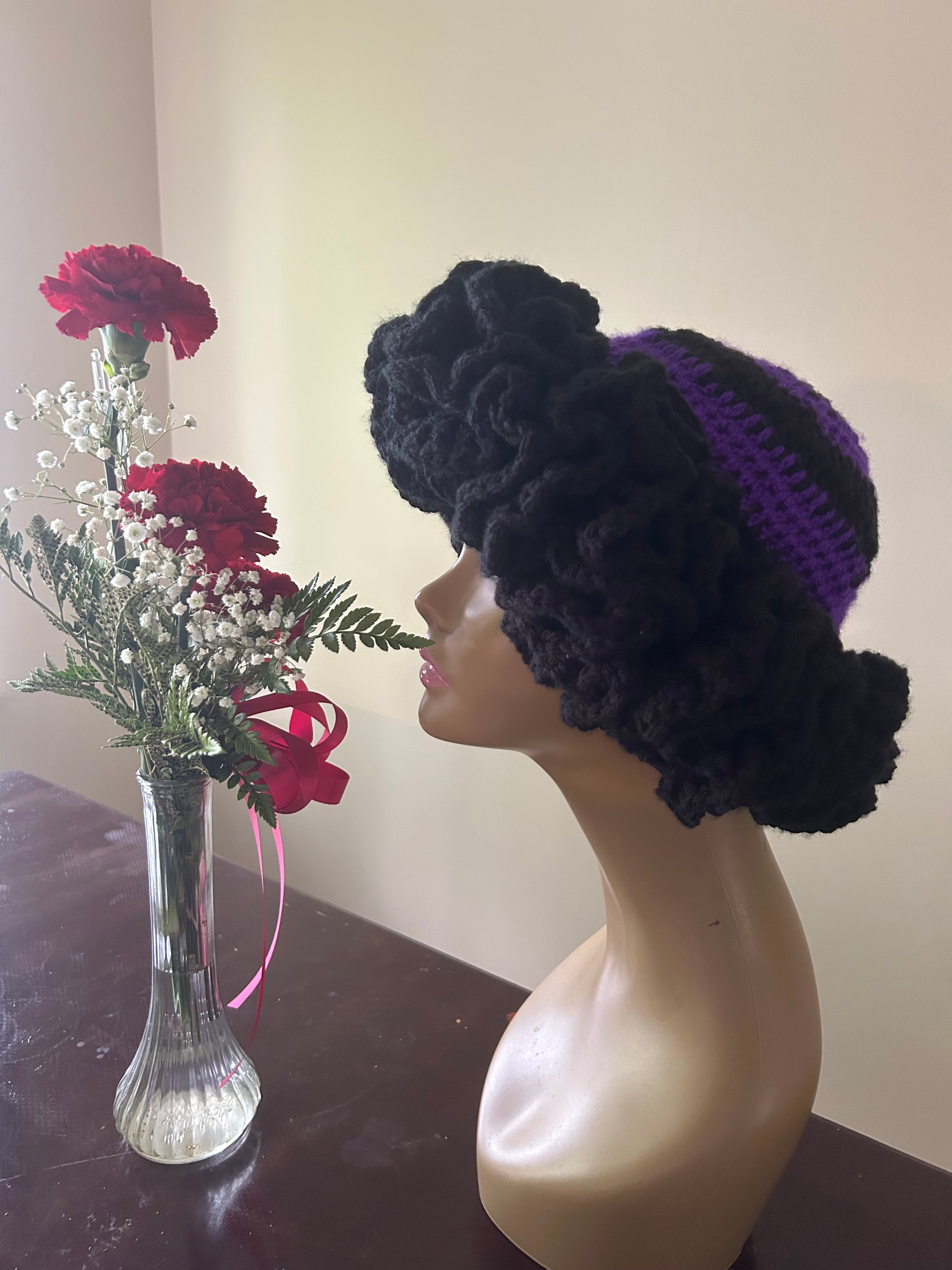 LARGE Ruffle Hat