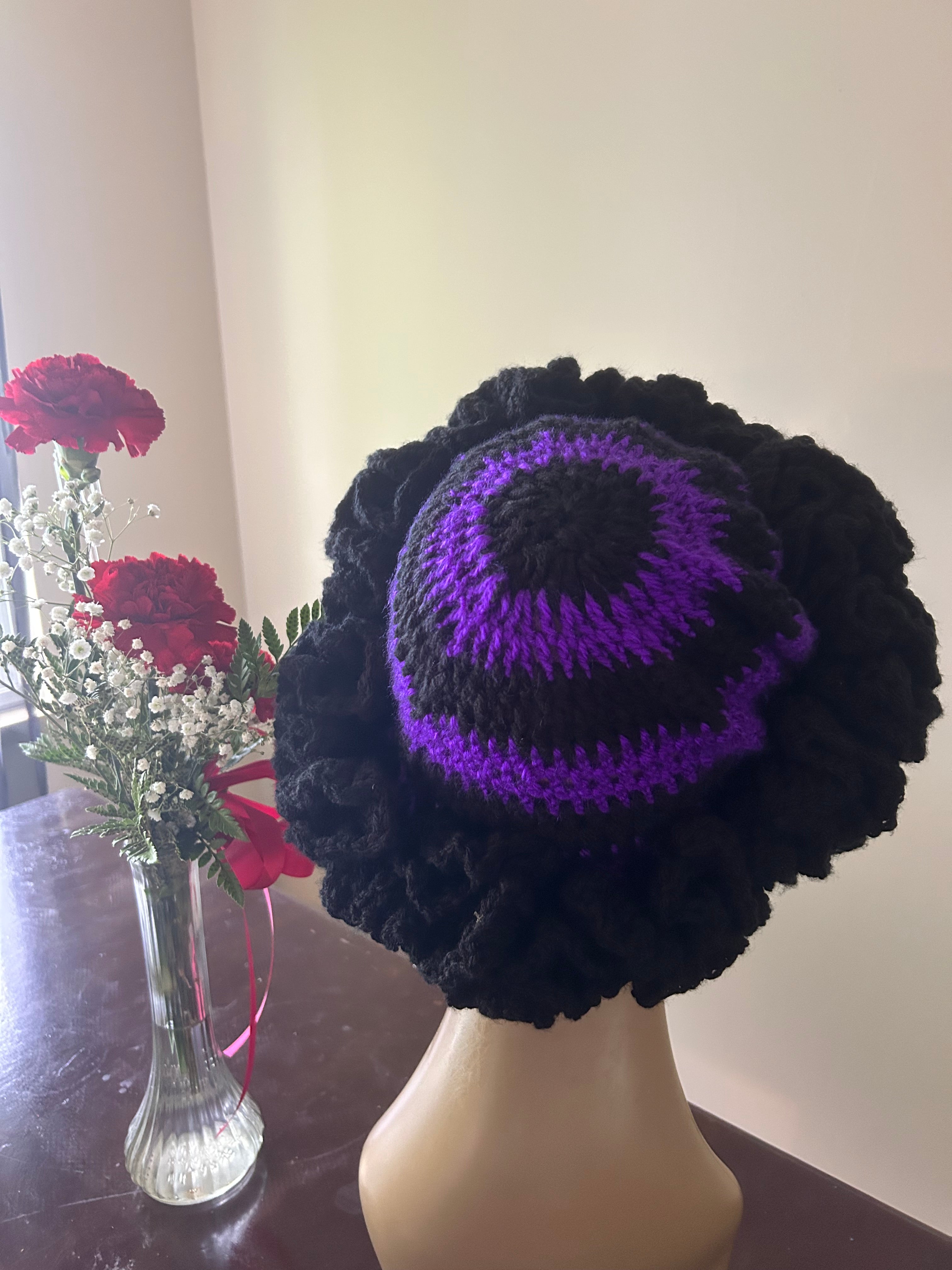 LARGE Ruffle Hat