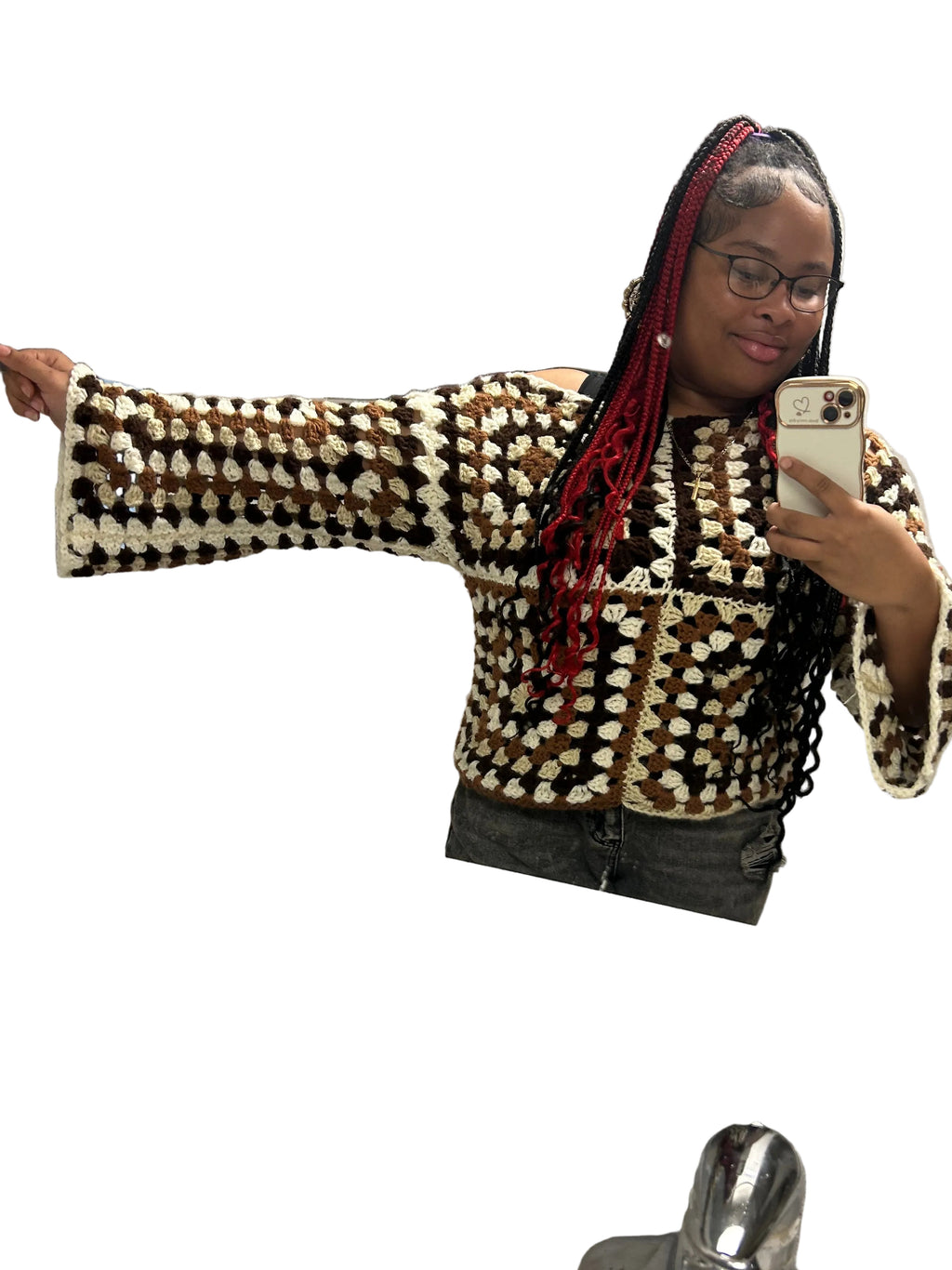 Granny Square Sweater